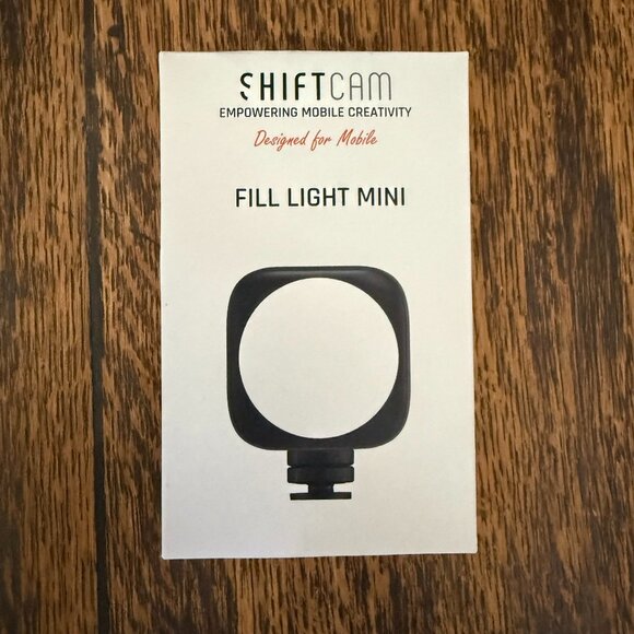 ShiftCam Fill Light Mini for Photography & Digital Content Magic NEW IN BOX